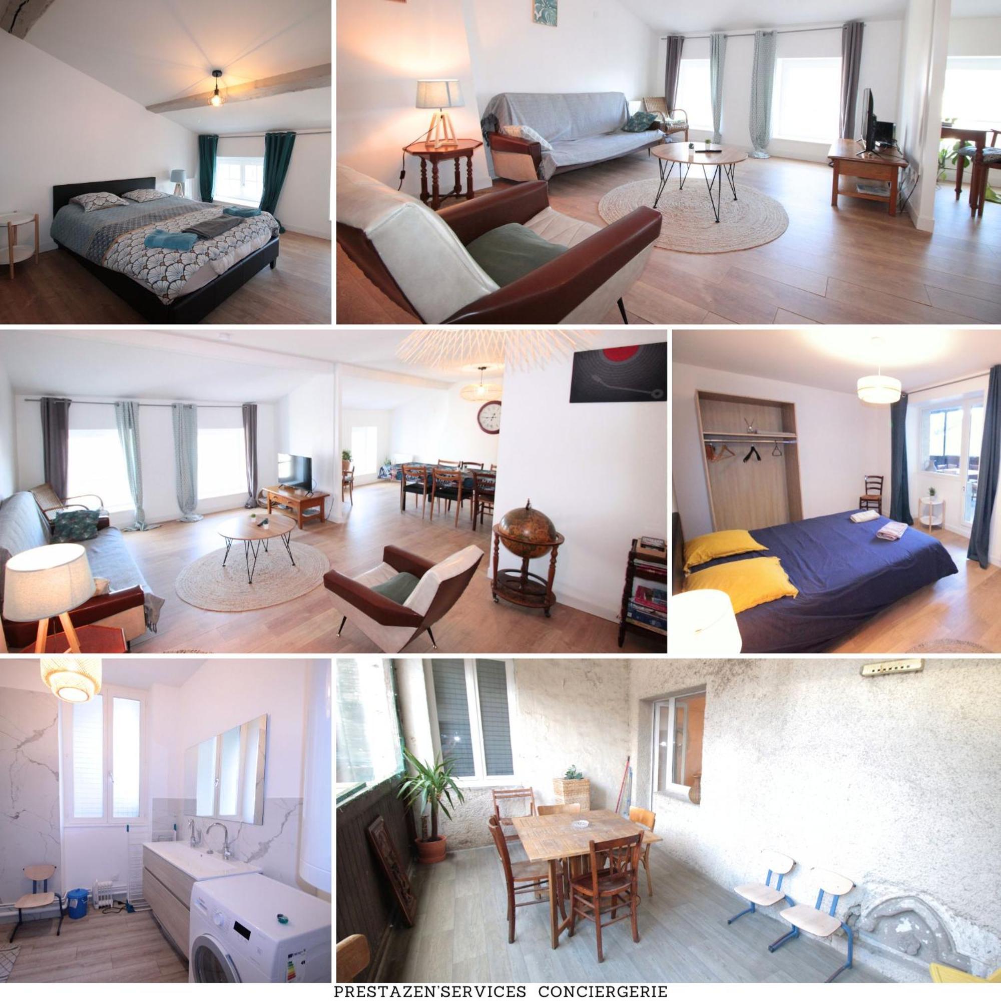 Logement Neuf "Meuse" - Hyper Centre - Parking Proche - Proche Gare - 4 Chambres - Terrasse Couverte - Wifi ! Gere Par Prestazen'Services Верден-сюр-Мёз Экстерьер фото